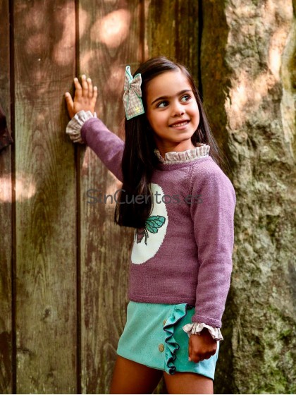 Conjunto Jolie de ni&ntildea de Eva Castro