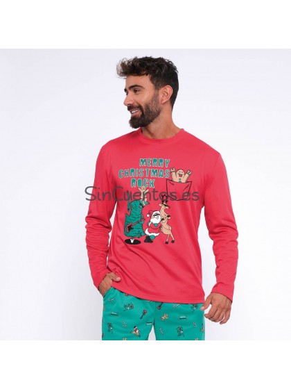 Pijama Chico / pap&aacute; Navidad