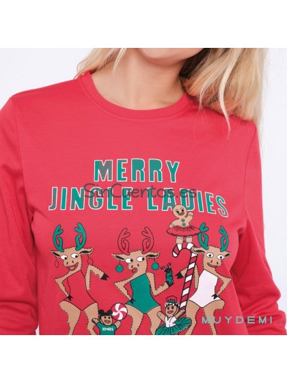 Pijama chica / mam&aacute; de Navidad