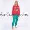 Pijama chica / mam&aacute; de Navidad